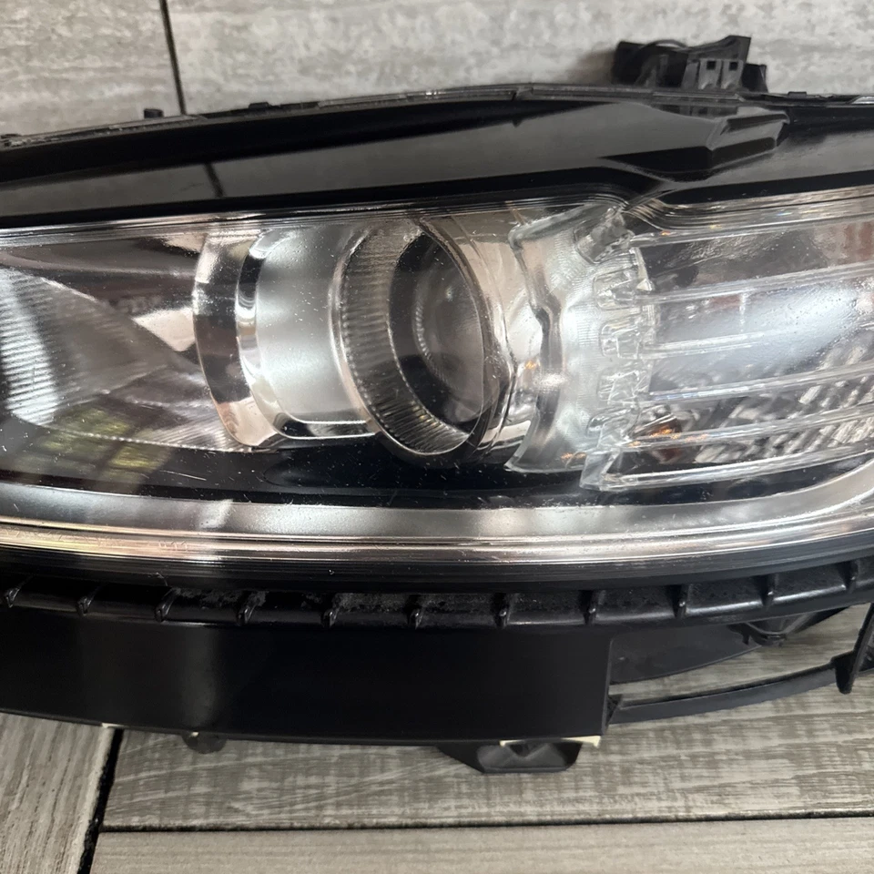 🥇 Conjunto de faros delanteros Ford Fusion 2013 2014 2015 2016 originales conductor izquierdo Foto 3 de 4