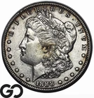 1888-S Morgan Silver Dollar Coin *Tough Date* Choice AU++