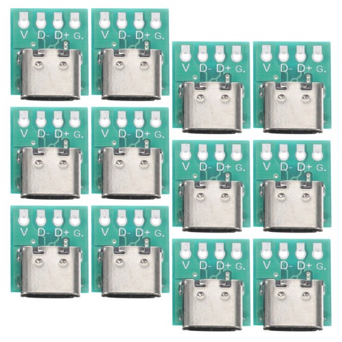 12 Pcs USB C- Splitter Board USB-C-PCB-Konverterplatine Buchse USB-C-Platine - Bild 7 von 12