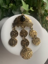 Fogbush 5er Set Vintage Broschen - Blumen Clips Für Damen Blazer & Strickjacken