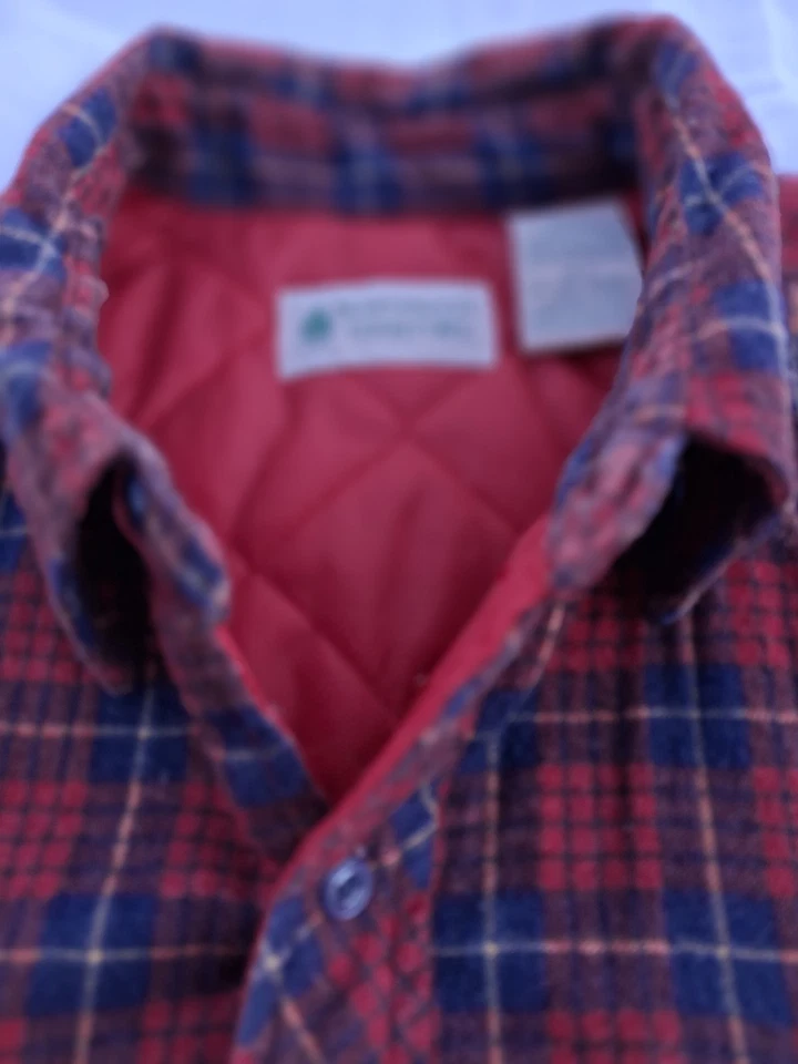 Northwest Territory Red Buffallo Plaid Shirt Jacket  Xlt Quilted Liner - Image 3 of 4
