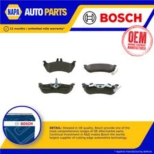 Brake Pads Set fits MERCEDES ML320 W163 3.2 Rear 98 to 02 M112.942 Genuine Bosch