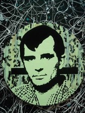 Jack Kerouac Beat Chris P Jones Pop Painting round