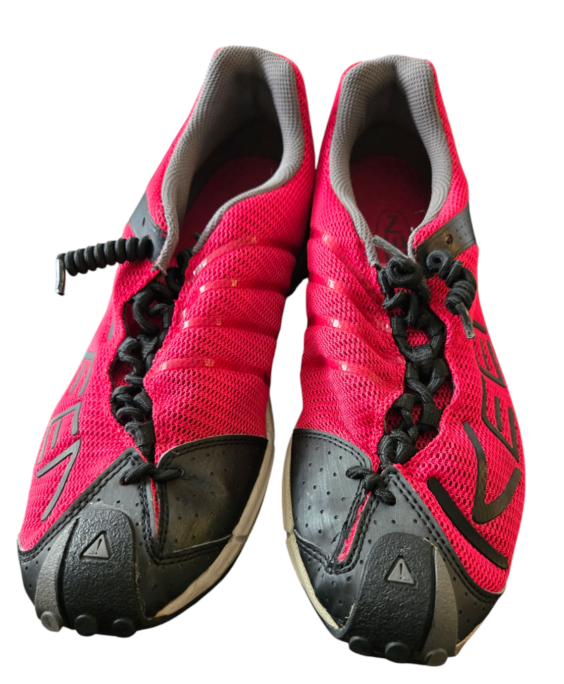 Scarpe rosse Keen A86 TR da donna taglia 9 5 trail escursionismo corsa leggera