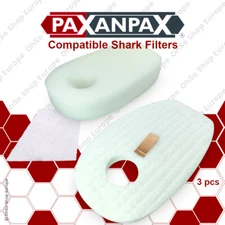 Filter Kit For Shark Rocket Deluxe Pro Vacuum Cleaner HV319Q, HV320, HV320W