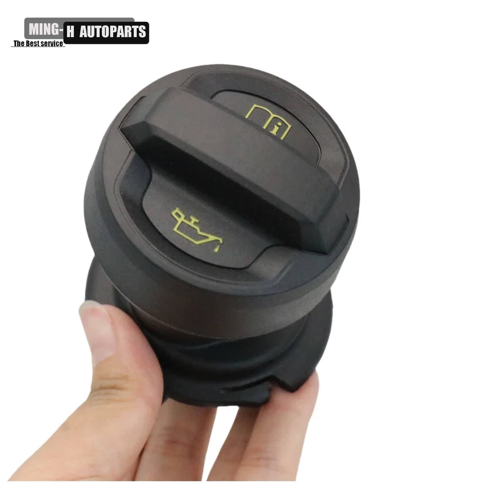 1 juego de tubo de cuello de aceite y tapa de llenado de aceite apta para AUDI A1 A3 A4 A5 A6 A7 A8 Q3 Q5 Q7 Foto 2 de 4