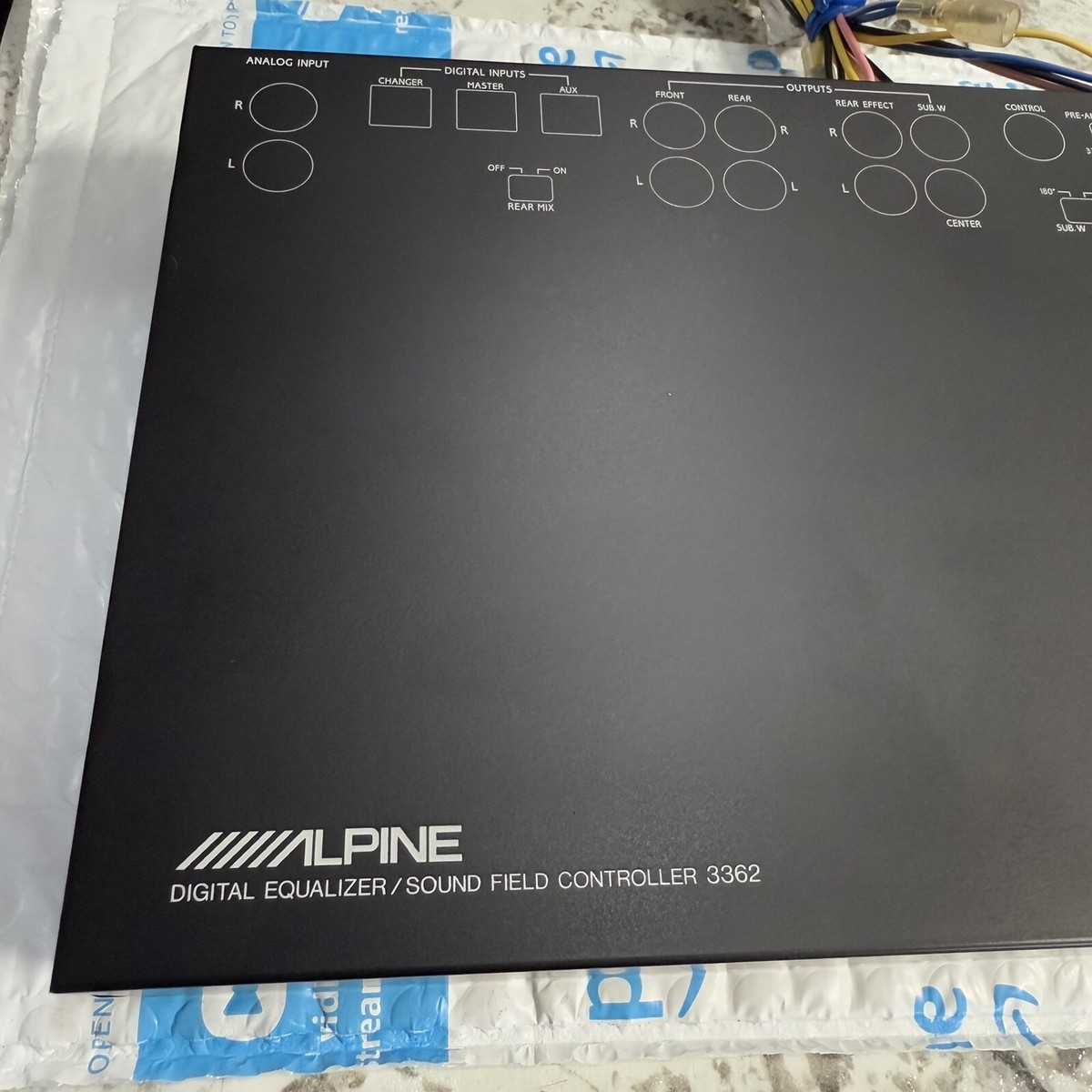 Alpine 3362 | eBay ALPINE 3361 SOUND FIELD MASTER CONTROLER