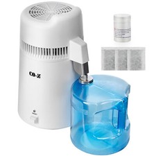 900W 6L Pure Water Distiller Filter Medical Home Labs Countertop Water Purifier