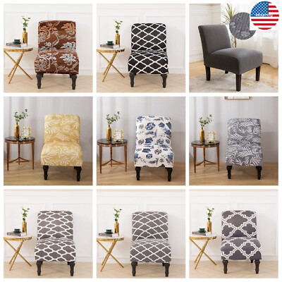 Slip Covers Stretch Accent Chair Covers Armless Accent Chair Cover
