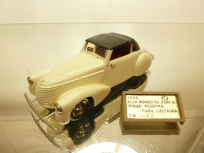 FUTURE MODELS ALFA ROMEO 6C 2300B SPIDER PESCARA - 1:43 - GOOD CONDITION - 55