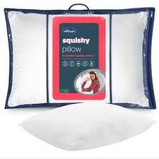 Silentnight Squishy Pillow Luxury Soft Comfy Snug Cosy Front Side Sleeper Bed