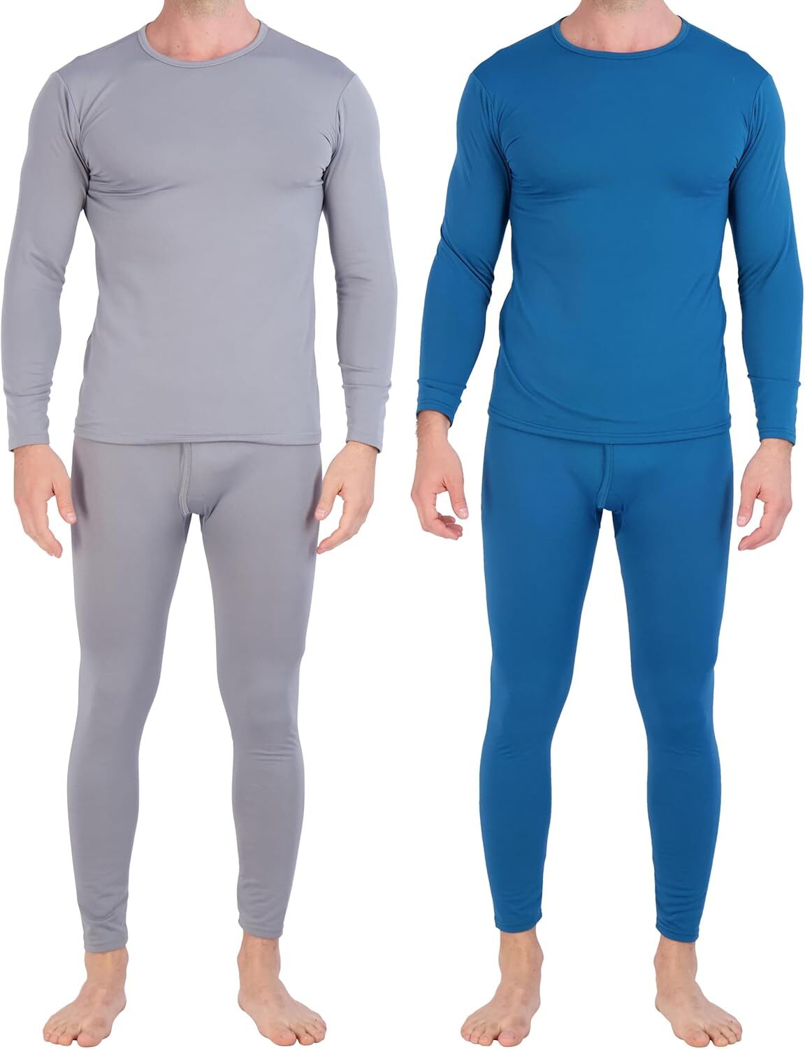 Essentials Set Real Real Essentials 4 Piece: Men's Thermal Underwear Sets - Long Large, Set ...
