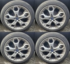 ✅ GENUINE FORD S-MAX MK1 19" 5 SPOKE ALLOY WHEEL SET x 4 2006 - 2015