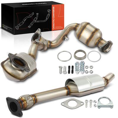 2x Front & Rear Catalytic Converter for Ford Taurus 00-07 Mercury Sable 3.0L OHV