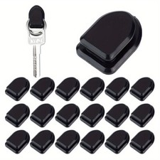 20pcs Resin Car Mini Hooks Multifunctional Auto Backseat Hangers Self-Adhesive