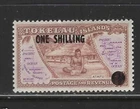 TOKELAU - 5 - MNH - 1956 - ONE SHILLING O/P ON MAP AND SCENE