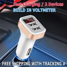 12V Digital LED Display Voltmeter Voltage Gauge Panel Meter Car Motorcycle 