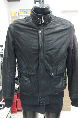 CONBIPEL LEDERJACKE gebraucht Herren Man schwarz Gr. 46 PGC1170PI