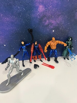 Marvel Fantastic Four Rise of the Silver Surfer 2005 Movie Action Figure 6inch