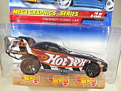1999 Hot Wheels #976 Mega Graphics Series 4/4 FIREBIRD FUNNY CAR