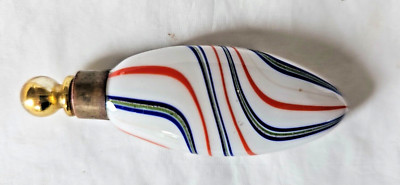 KLEINER DUFTFLAKON, VERMUTLICH ART DECO, EVTL. ITALIENISCH