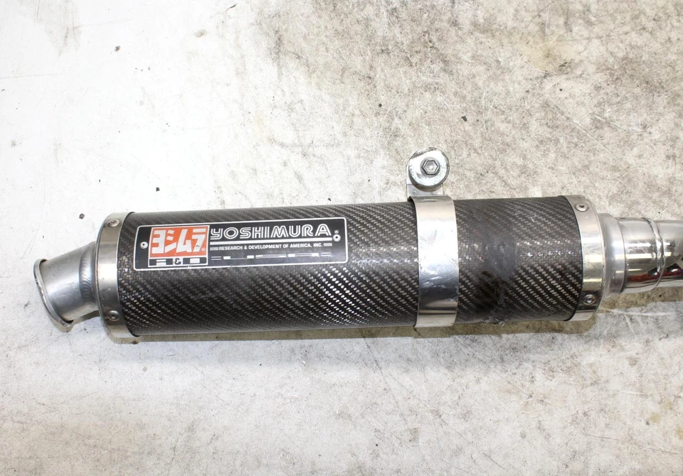 Suzuki Bandit 600 GSF600S 1998 sistema de escape cabezales silenciador de carbono Foto 4 de 4