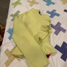 Tea Collection Girl s Cardigan Green Size Small 4-5
