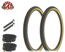 Alta Tires 24 X 1.75 Blackgum Hf-143g Wtubes Tire Levers