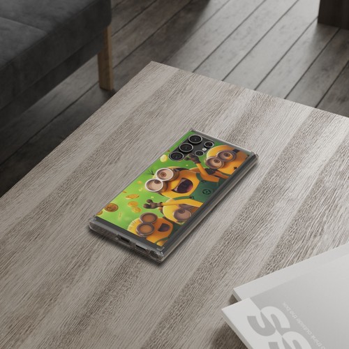 Minions Clear Phone Case, Fun Phone Cover, Kids Gift, Birthday Present, Minion - Picture 152 of 153