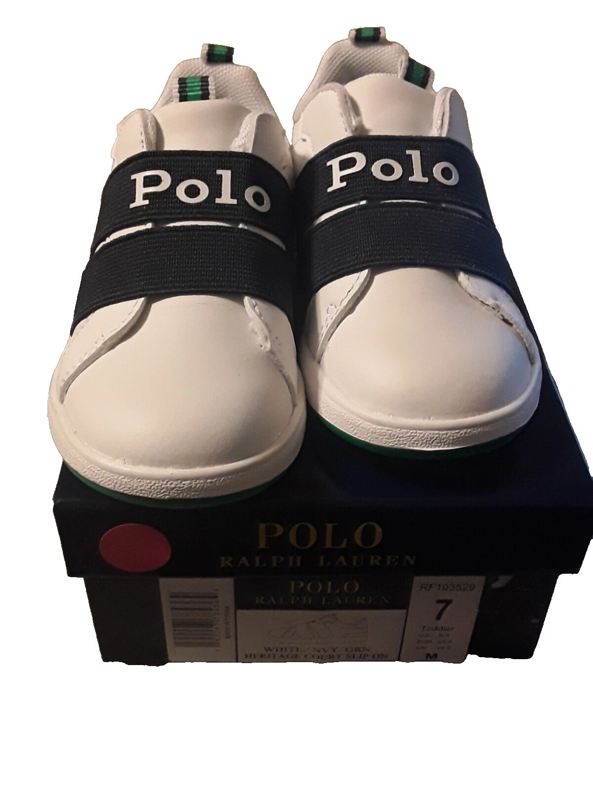 Bebé Polo Ralph Lauren Casual 7 Zapato de EE. UU.
