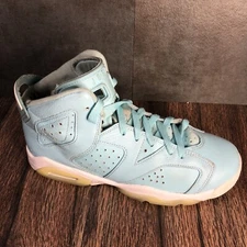 Nike Air Jordan Retro VI Still Blue Size 6.5y 543390 407 Diamond Dunk SB XI XII