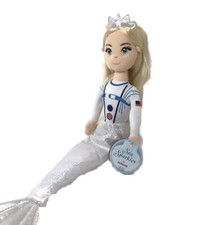 Aurora World Sea Sparkles Nova Space Astronaut Mermaid Plush Toy 17 NEW
