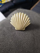 Brown Shell Shaped Child's Ring Plastic- 2 In X 1.5 In