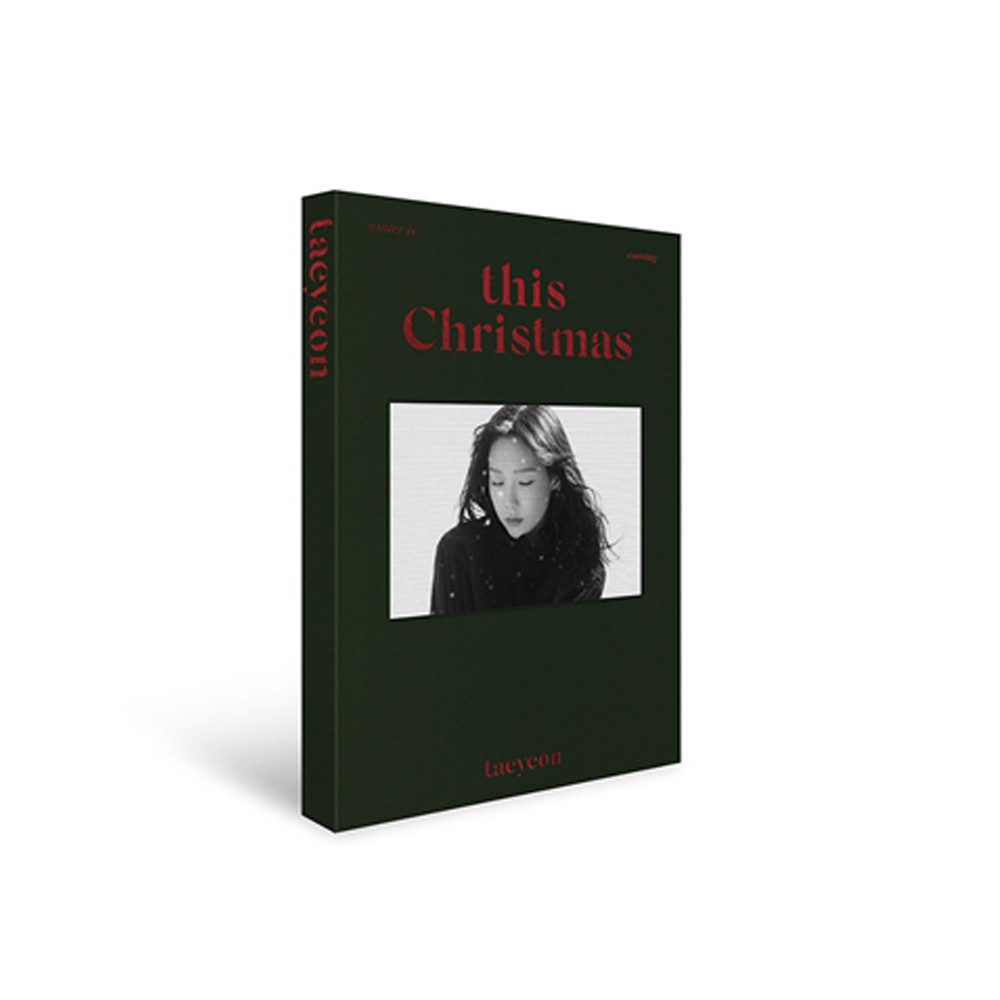 TAEYEON THIS CHRISTMAS-WINTER IS COMING CD+Poster+Booklet+