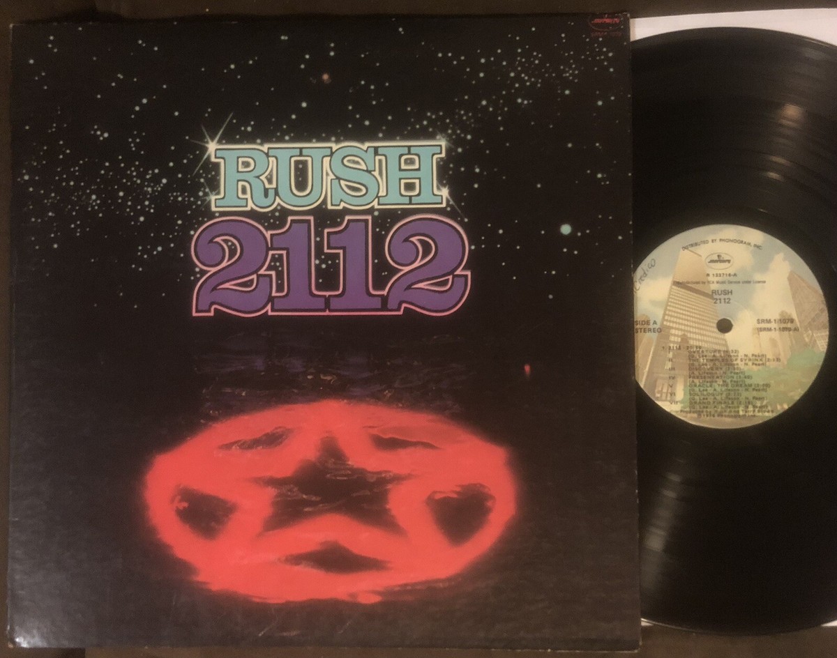RUSH 2112 - Original 1976 Mercury LP Club Edition
