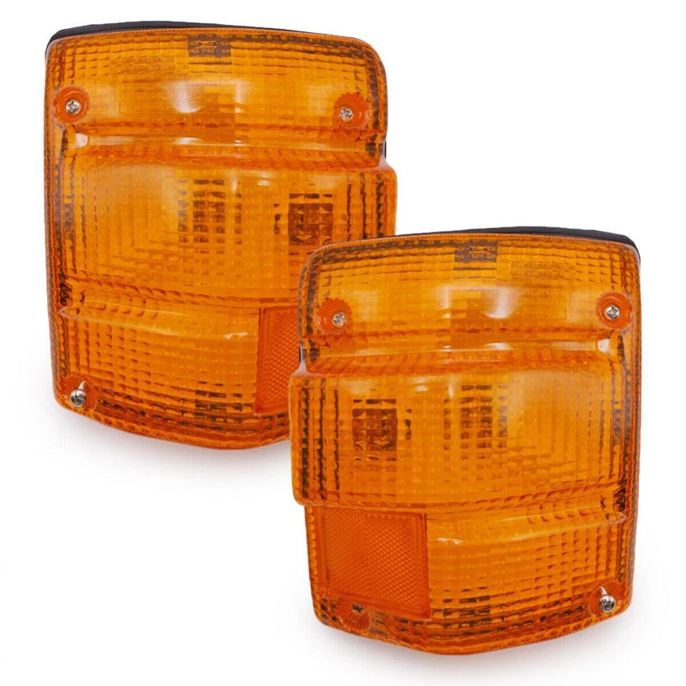 Juego Lámpara Esquinera Naranja Ámbar Para Hino FL18 FM227 FM FF GD 1987 - 1991 Foto 3 de 4