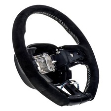 15-23 Charger Challenger Demon Hellcat Blk Alcantara Suede Steering Wheel Mopar