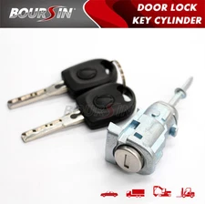 Door lock Cylinder fit VW Golf MK4 Jetta Bora Right side 2 Keys
