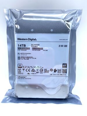 WUH721414ALE6L4 WD Ultrastar 14TB HC530 SATA 0F31284 Enterprise