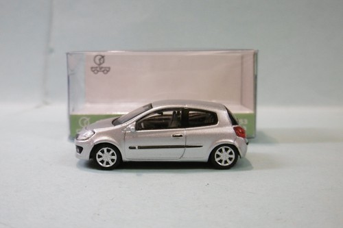 Norev - RENAULT CLIO 3 gris métallisé réf. 517535 Neuf NBO HO 1/87 - Imagen 3 de 3