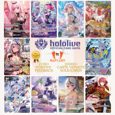 Hololive TCG hBP02 Quintett Spectrum Card List All Cards Parallel JAP Preorder