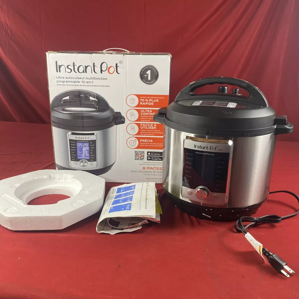 Instant Pot Ultra Info