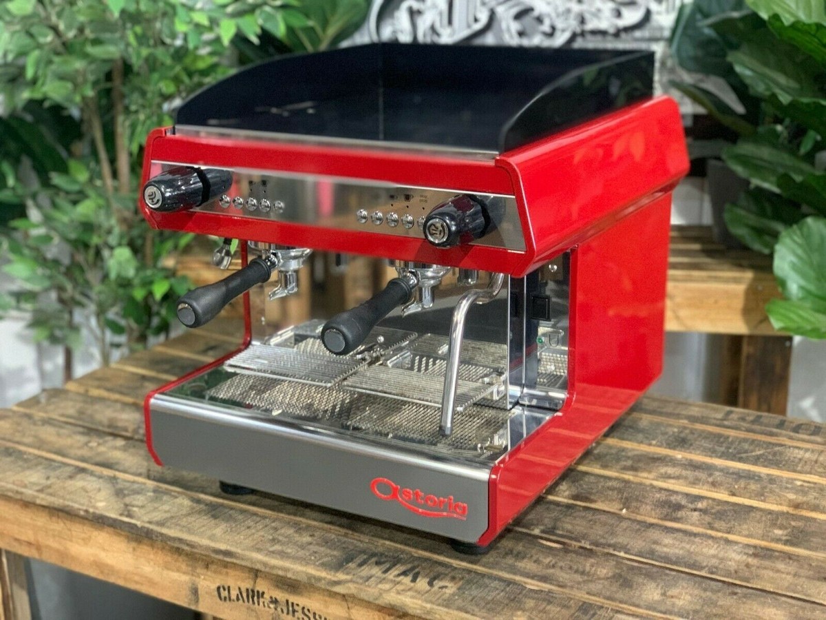 ASTORIA TANYA GROUP COMPACT RED POD COFFEE MACHINE COMMERCIAL CAPSULE
