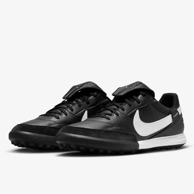 Nike Premier III 3 TF Soccer Football Cleats Black White Nike Premier III 3 TF Soccer Football Cleats Black White