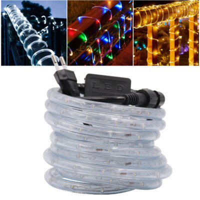 1m-25m LED Lichterschlauch Party Lichtschlauch Außen/Innen IP65 Lichterkette DHL
