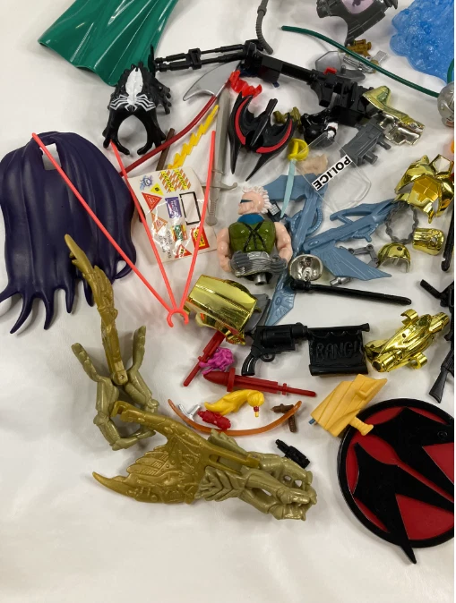 Lote de accesorios para figuras de acción - Toy Biz - Kenner - X-Men - Marvel - De colección - DC Foto 3 de 4