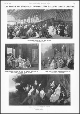 1934 FINE ART EXHIBITION Frith Zoffany Nollekens Lely (11)