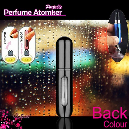 5ML Perfume Atomiser For Travel Portabl Mini Refillable Bottle Scent Pump Spray - Picture 8 of 11