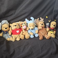 Lot Of 6 Disney Store Winne The Pooh 8" Plush New With Tags