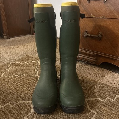 LACROSSE ALPHABURLY PRO 18'' FOREST GREEN HUNTING BOOTS 376001, SZ 13, EUC